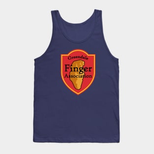 Greendale Chicken Finger Association Tank Top